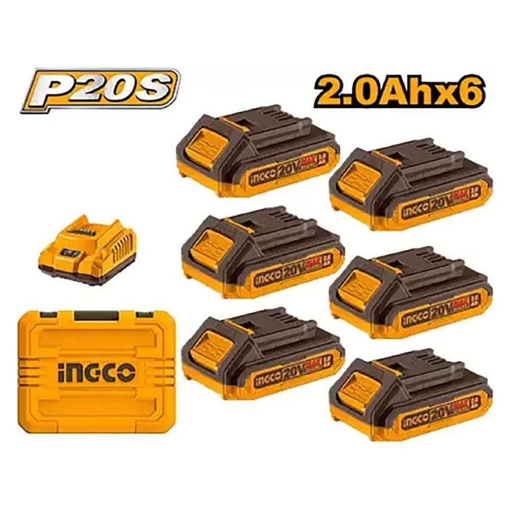 Ingco FBCLI20611 Li-Ion Battery And Charger Kit - KHM Megatools Corp. Ingco FBCLI20611 Li-Ion Battery And Charger Kit - KHM Megatools Corp.